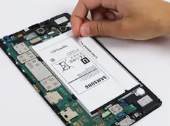 Замена аккумулятора на планшете Samsung
