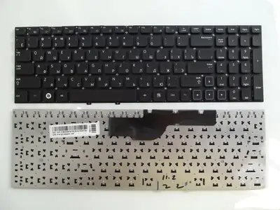 Клавиатура для ноутбука Samsung NP300E5A чёрная