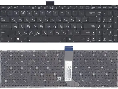 Клавиатура для ноутбука Asus X502 чёрная