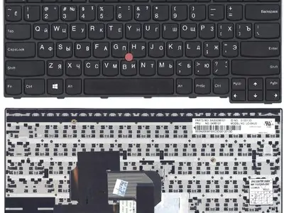 Клавиатура для ноутбука Lenovo ThinkPad Edge E460 чёрная, с джойстиком