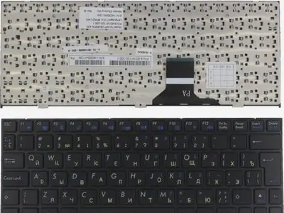 Клавиатура для ноутбука ViewSonic VNB-109 чёрная, с рамкой