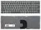 Клавиатура для ноутбука Lenovo IdeaPad Z500 чёрная, рамка серебряная