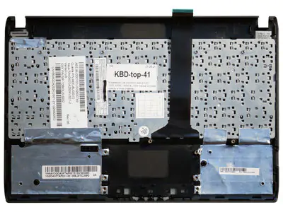 Клавиатура для ноутбука Asus 04Gn1g1kuk00-1 чёрная, верхняя панель в сборе