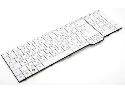 Клавиатура для ноутбука Fujitsu Amilo Li3910 белая