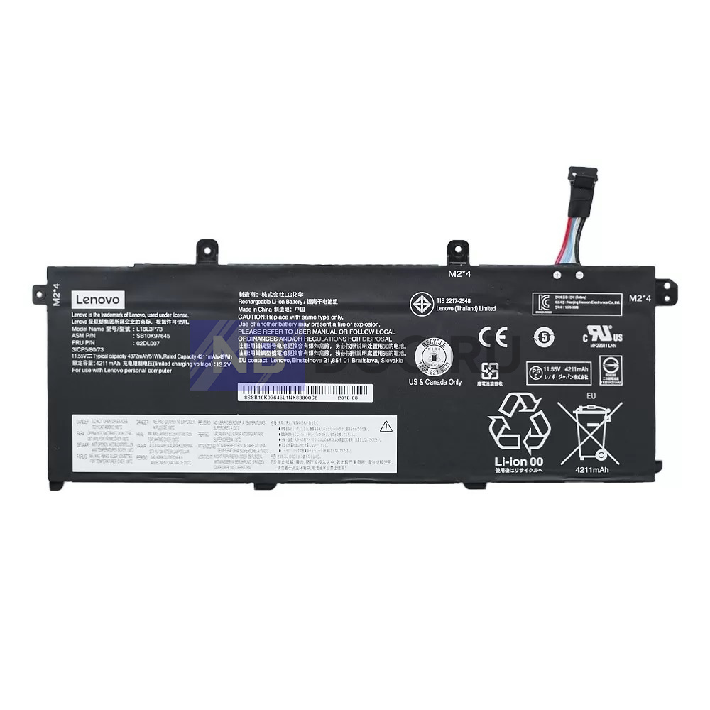 Аккумулятор для ноутбука Lenovo thinkpad t490 Original quality купить в  Москве по цене 3 200 ₽ - NBDOC