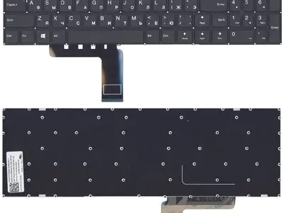 Клавиатура для ноутбука Lenovo IdeaPad 310-15ISK чёрная
