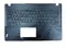 Клавиатура для ноутбука Asus X551 черная, верхняя панель в сборе REF