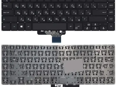 Клавиатура для ноутбука Asus X510U чёрная
