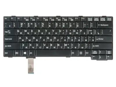 Клавиатура для ноутбука Fujitsu LifeBook S751 чёрная