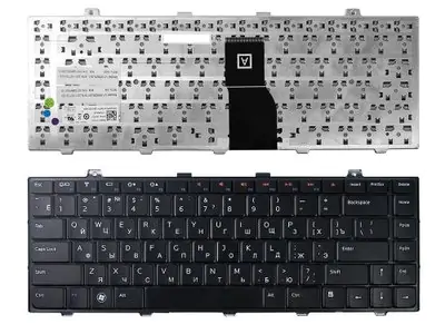 Клавиатура для ноутбука Dell XPS L501 чёрная, большой Enter