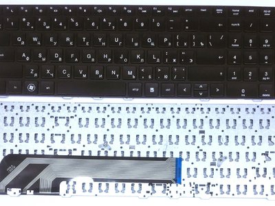 Клавиатура для ноутбука HP ProBook 4530S чёрная, с рамкой