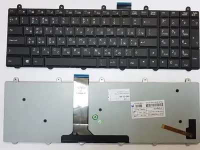Клавиатура для ноутбука Clevo P157SM с подсветкой