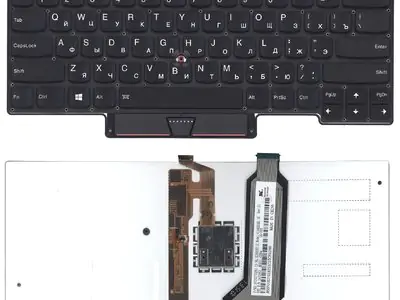 Клавиатура для ноутбука Lenovo ThinkPad X1 Carbon Gen 1 GS84 чёрная, с подсветкой