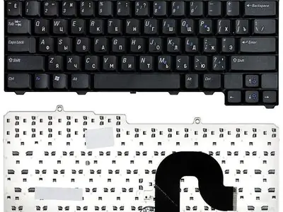 Клавиатура для ноутбука Dell TD459 чёрная