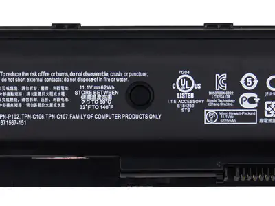 Аккумулятор для ноутбука HP Envy m6-1106er Увеличенный 62Wh Original quality