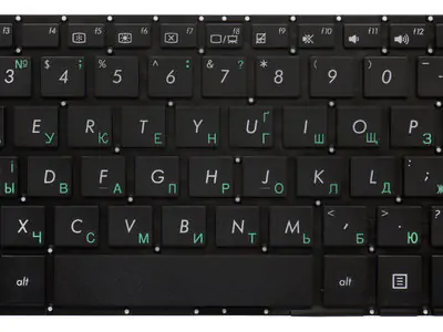 Клавиатура для ноутбука Asus UX303, U303 черная, без рамки