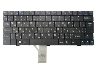 Клавиатура для ноутбука Clevo M710L чёрная