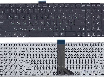Клавиатура для ноутбука Asus X553M чёрная