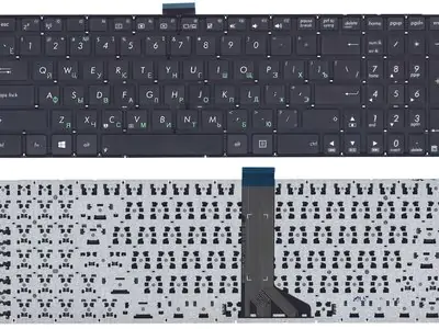 Клавиатура для ноутбука Asus X553MA чёрная