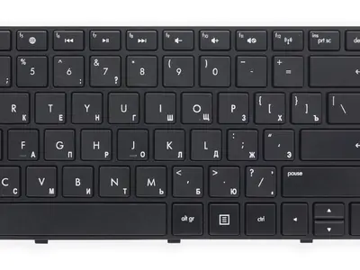 Клавиатура для ноутбука HP Pavilion G7-2051er чёрная, с рамкой