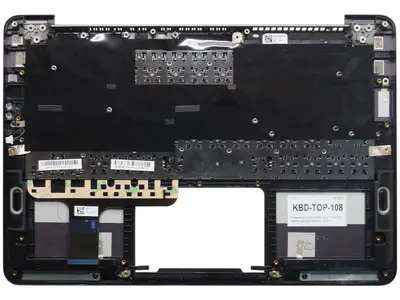 Клавиатура для ноутбука Asus UX305UA черная, верхняя панель в сборе