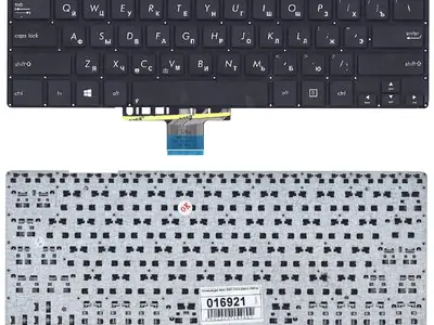 Клавиатура для ноутбука Asus VivoBook S301L чёрная, без рамки