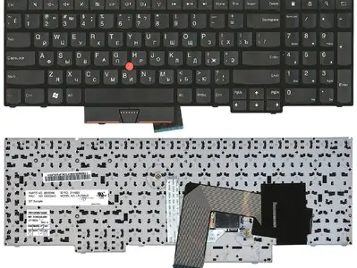 Клавиатура для ноутбука Lenovo ThinkPad Edge E530 чёрная, с рамкой, с джойстиком
