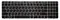 Клавиатура для ноутбука HP EliteBook 850 G3, 755 G3 черная, рамка серебряная