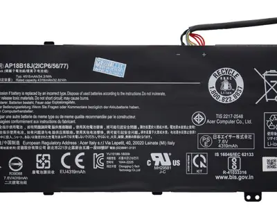 Аккумулятор для ноутбука Acer AP18B18J Original quality