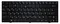 Клавиатура для ноутбука Asus EeePC 1000, 1000HG, 1000HD, 1000H, 1000HA, 1000HE, 1002HA черная, рамка черная