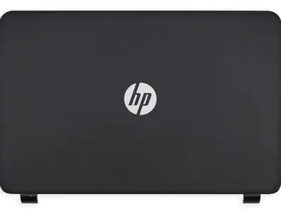 Крышка матрицы (Cover A) для ноутбука HP Pavilion 15-G, 15-R, 15-T, 15-H, 15-Z, 250 G3, 255 G3, матовый черный, OEM