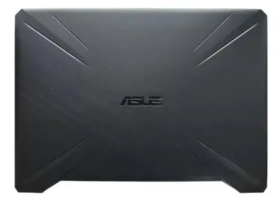 Крышка матрицы (Cover A) для ноутбука Asus FX505, FX86 матовый черный, OEM
