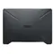 Крышка матрицы (Cover A) для ноутбука Asus FX505, FX86 матовый черный, OEM