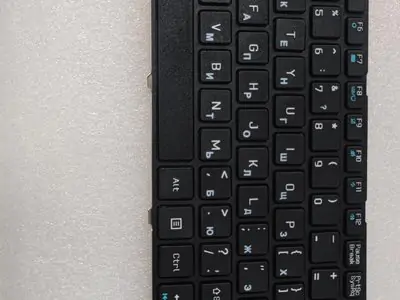 Клавиатура для ноутбука MSI CR640, CX640, A6400 / DNS 0123259, 0123308, 0123974, A15HE, A15HC, A17HC, черная (большой  ENTER)