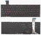 Клавиатура для ноутбука Asus G552V, G552VW, G552VX, FZ50JX, GL752VW, черная, без рамки, с подсветкой (шлейф 14см)