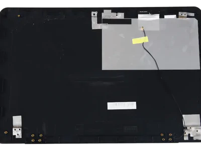 Крышка матрицы (Cover A) для ноутбука Asus X555, X554, A555, F556, R556, R557, матовый черный, OEM