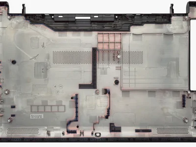 Нижняя крышка (Cover D) для ноутбука HP 15-AC, 15-BS, 15-RD, 250 G6, черный, OEM, c DVD
