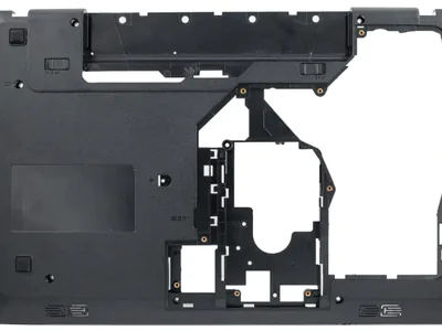 Нижняя крышка (Cover D) для ноутбука Lenovo G570, G575, черный, с HDMI, OEM