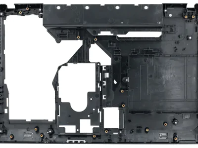 Нижняя крышка (Cover D) для ноутбука Lenovo G570, G575, черный, с HDMI, OEM