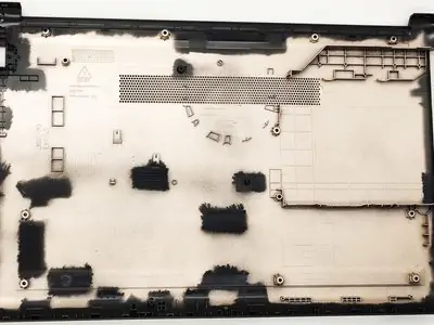 Нижняя крышка (Cover D) для ноутбука HP 250 G7, 255 G7, 15-da, 15-db, черный, OEM