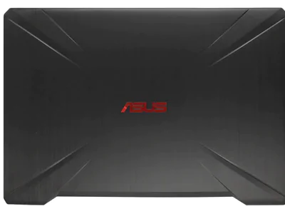 Крышка матрицы (Cover A) для ноутбука Asus FX504GD, FX504GE, FX504GM, чёрный, OEM