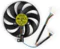 Вентилятор для видеокарты Asus Strix RTX2070 RTX2080, 7Pin+6Pin, 87mm, S 32mm, T12