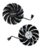 Вентилятор для видеокарты Gigabyte RX470, 570, 580, MSI GTX1080Ti, RX570, RX580, 4Pin, PLD10010S12HH