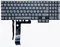 Клавиатура для ноутбука Lenovo Legion 5 Pro 16ARH7, 16ARH7H, серая, с RGB подсветкой