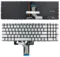 Клавиатура для ноутбука HP Pavilion 15-EH1 17-CN0 15-EH0 15-EG0 15-EG1, серебристая, без рамки, с подсветкой