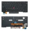 Клавиатура для ноутбука Lenovo ThinkPad X280, X390, L13 Gen 2, A285, чёрная, без рамки, с джойстиком, с подсветкой