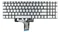 Клавиатура для ноутбука HP Pavilion 15-EH1, 17-CN0, 15-EH0, 15-EG0, 15-EG1, серебристая, без рамки