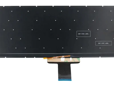 Клавиатура для ноутбука Asus E410MA, E410KA, VivoBook K413EP, M413DA, S433EA, чёрная, без рамки, с подсветкой