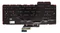 Клавиатура для ноутбука Asus ROG Zephyrus M GU502GV, GU502GU, S GX502GW, GX502GV, чёрная, без рамки, с RGB подсветкой