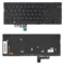 Клавиатура для ноутбука Asus ZenBook UX331UA, UX331UN, UX331FN, UX331FAL, UX331UAL, чёрная, без рамки, с подсветкой
